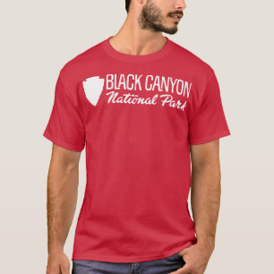 Camiseta Parque nacional del Cañón Negro Arrowhead retro Wo
