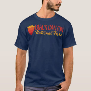 Camiseta Parque nacional del Cañón Negro Arrowhead retro Wo