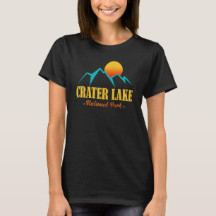 Camiseta Parque nacional del Crater del Vintage de la Avent