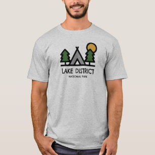 Camiseta Parque nacional del distrito de los lagos