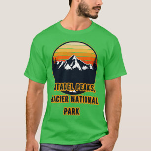 Camiseta Parque nacional del glaciar Citadel Peaks