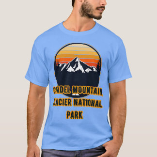 Camiseta Parque nacional del glaciar de la montaña Citadel