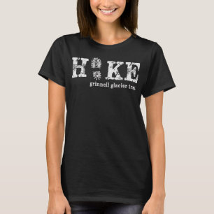 Camiseta Parque nacional del glaciar Hike Grinnell