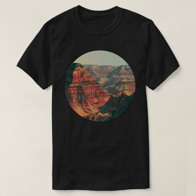Camiseta Parque nacional del Gran Cañón (Diseño del anverso)