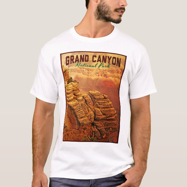 Camiseta Parque nacional del Gran Cañón (Anverso)