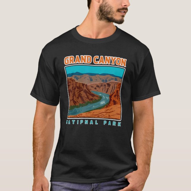 Camiseta Parque nacional del Gran Cañón (Anverso)