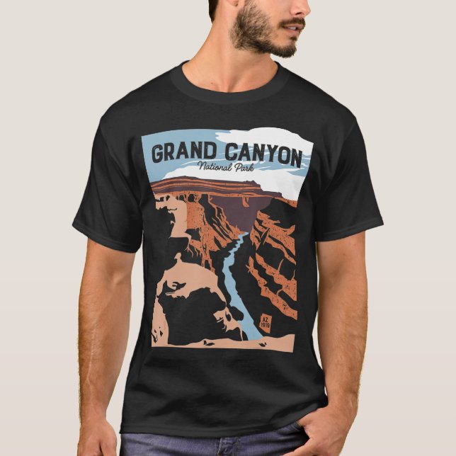 Camiseta Parque nacional del Gran Cañón (Anverso)