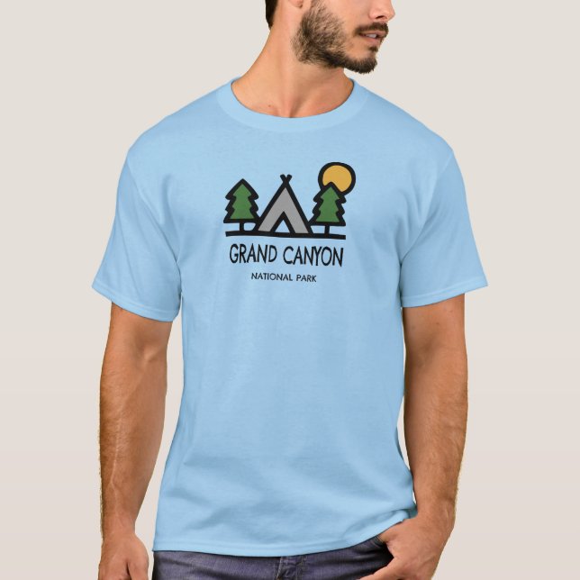 Camiseta Parque nacional del Gran Cañón (Anverso)