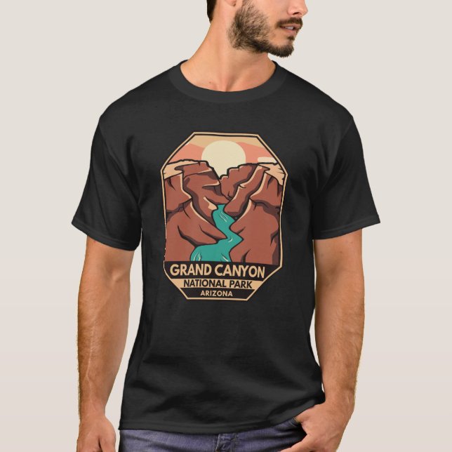 Camiseta Parque nacional del Gran Cañón (Anverso)