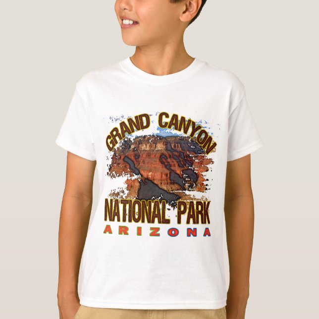 Camiseta Parque nacional del Gran Cañón (Anverso)