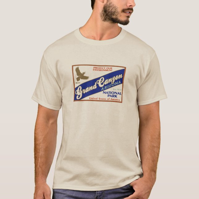 Camiseta Parque nacional del Gran Cañón (Anverso)