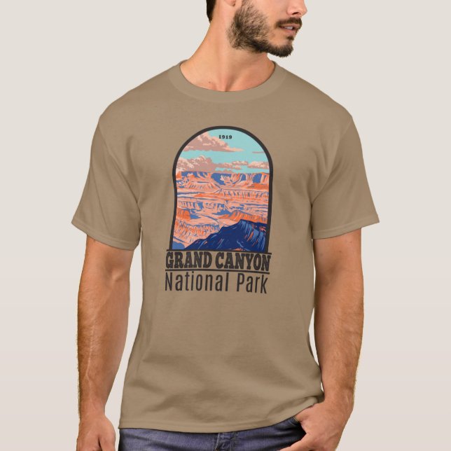 Camiseta Parque nacional del Gran Cañón (Anverso)