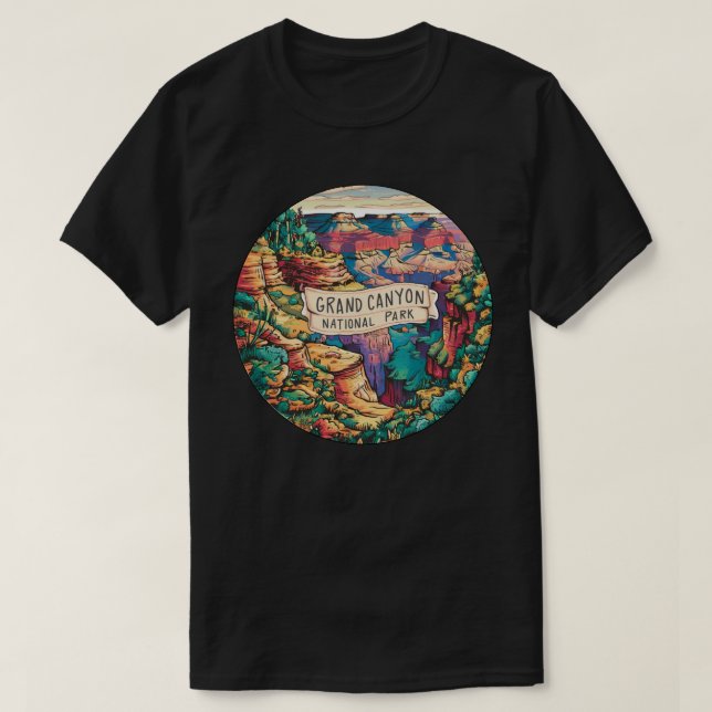 Camiseta Parque nacional del Gran Cañón (Diseño del anverso)