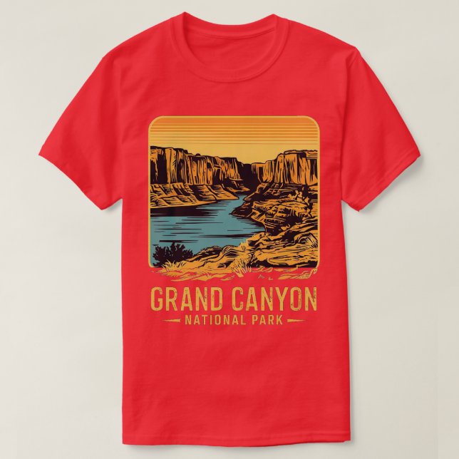 Camiseta Parque nacional del Gran Cañón (Diseño del anverso)