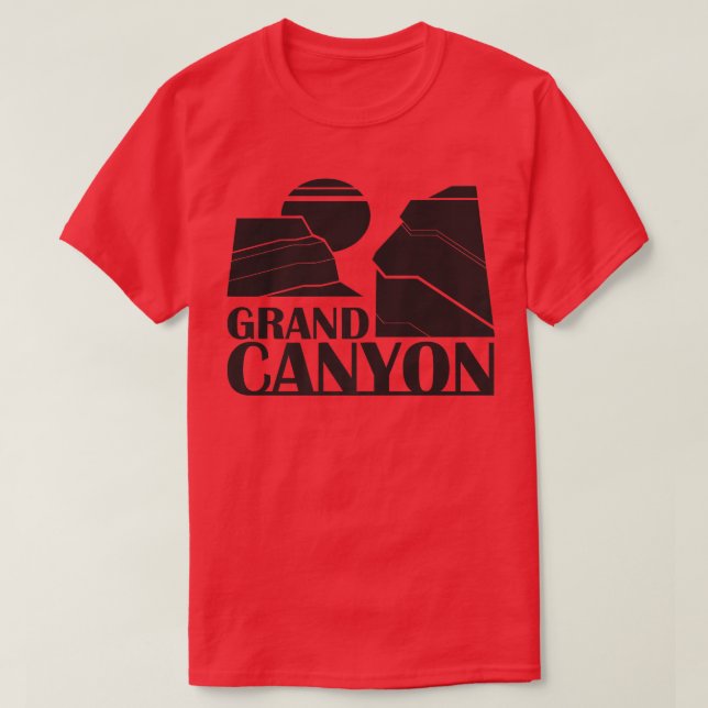 Camiseta Parque nacional del Gran Cañón  (Diseño del anverso)