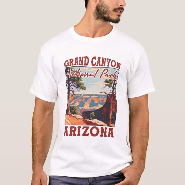 Camiseta Parque nacional del Gran Cañón, Arizona (Anverso)