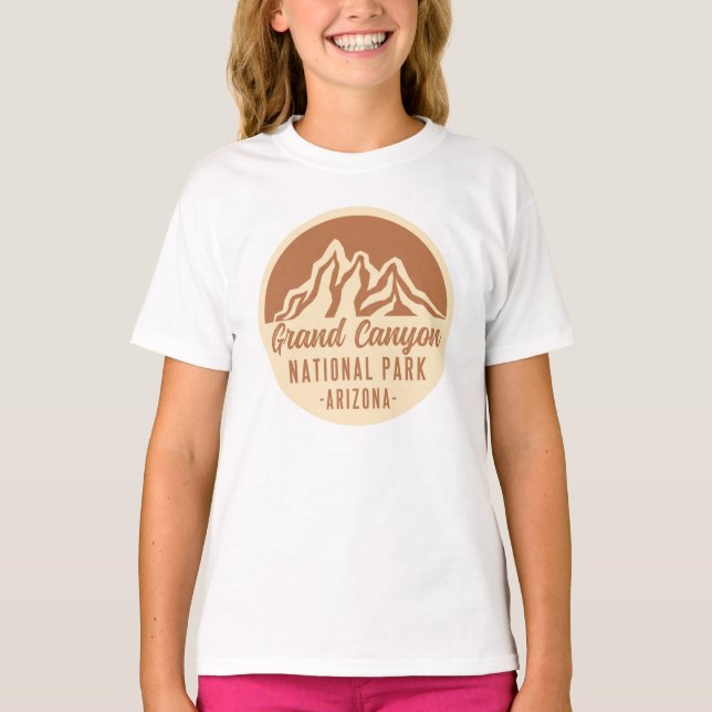 Camiseta Parque nacional del Gran Cañón, Arizona (Anverso)