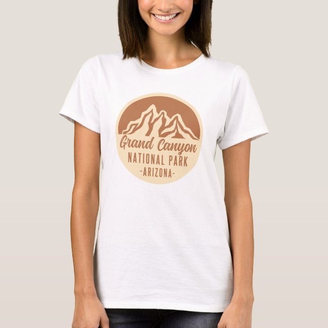 Camiseta Parque nacional del Gran Cañón, Arizona (Anverso)