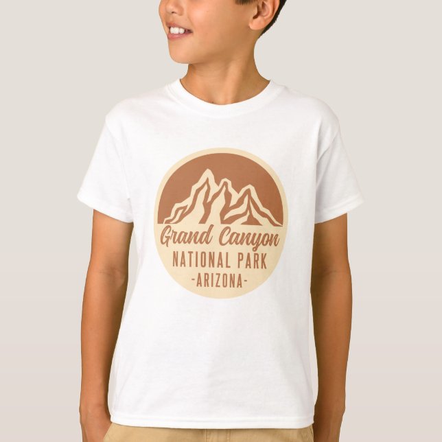 Camiseta Parque nacional del Gran Cañón, Arizona (Anverso)