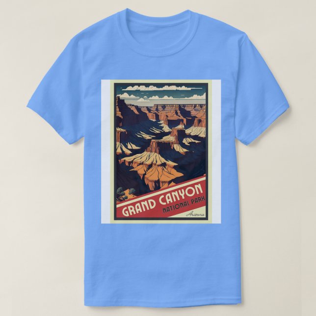 Camiseta Parque nacional del Gran Cañón, Arizona 2 (Diseño del anverso)