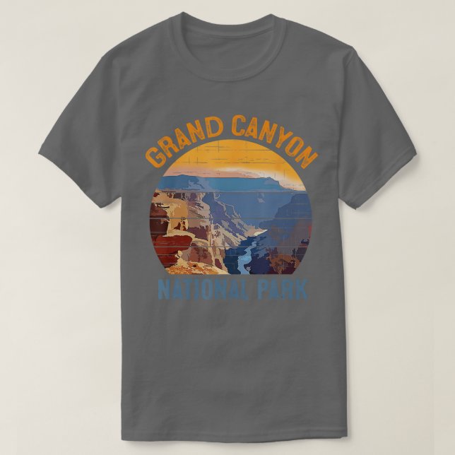 Camiseta Parque nacional del Gran Cañón Arizona Vacacional  (Diseño del anverso)