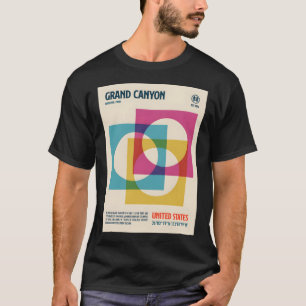 Camiseta Parque nacional del Gran Cañón Arte de Viajes