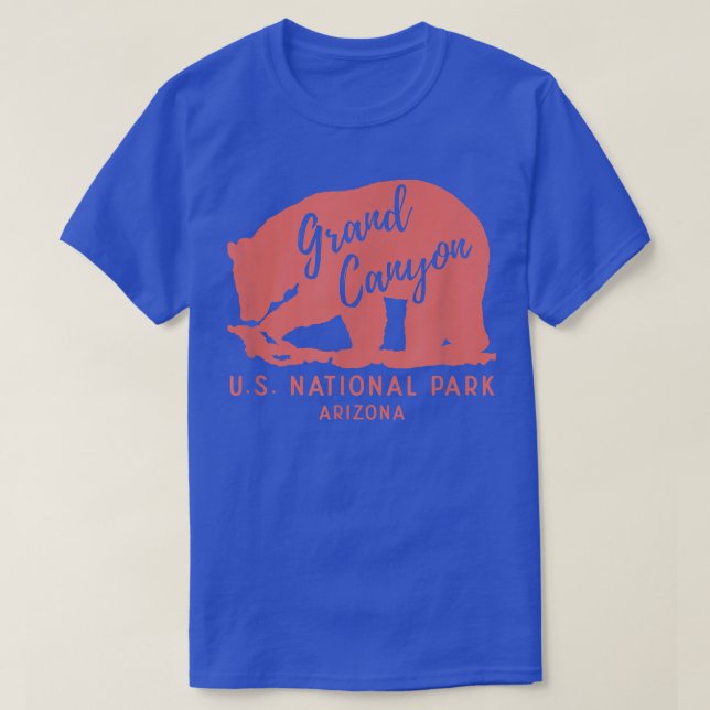 Camiseta Parque nacional del Gran Cañón Bear XO4U Original (Diseño del anverso)