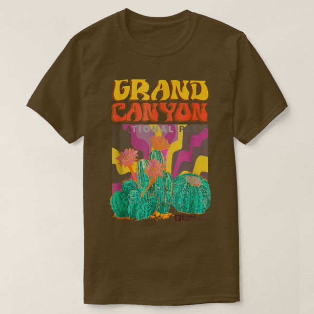 Camiseta Parque nacional del Gran Cañón blanco (Diseño del anverso)