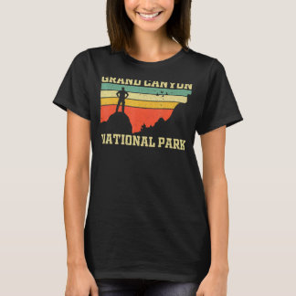 Camiseta Parque nacional del Gran Cañón de Retro Arizona de
