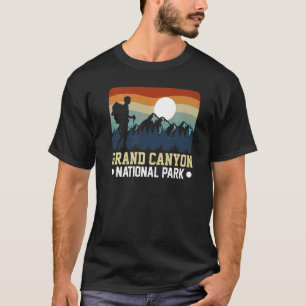 Camiseta Parque nacional del Gran Cañón de Retro Arizona de
