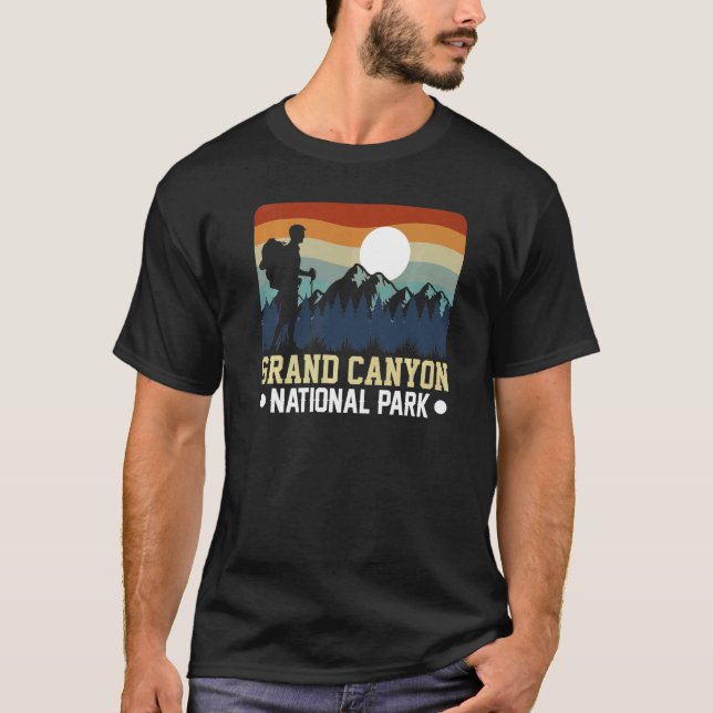 Camiseta Parque nacional del Gran Cañón de Retro Arizona de (Anverso)