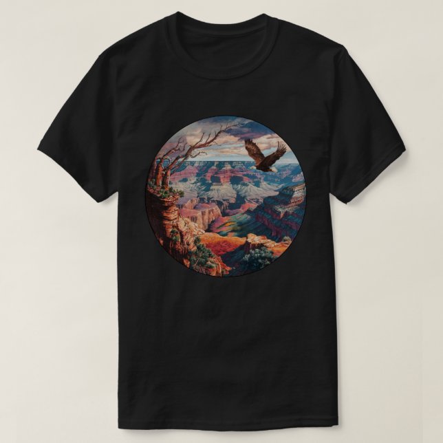 Camiseta Parque nacional del Gran Cañón Eagle (Diseño del anverso)