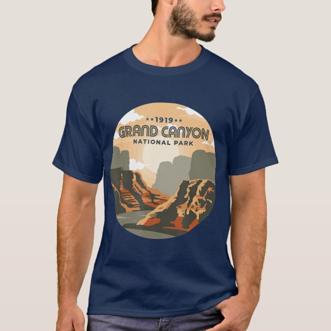 Camiseta Parque nacional del Gran Cañón Norte Rim Arizona (Anverso)