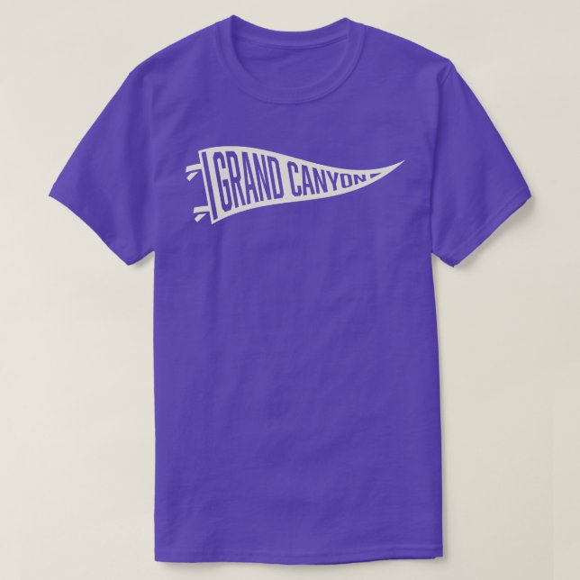 Camiseta Parque nacional del Gran Cañón Pennant Tan (Diseño del anverso)