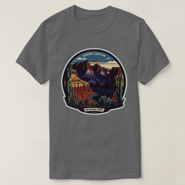 Camiseta Parque nacional del Gran Cañón TShirt 13 (Diseño del anverso)