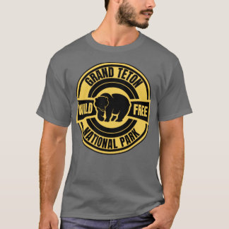 Camiseta parque nacional del Gran Tetón