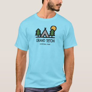 Camiseta Parque nacional del Gran Tetón