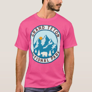 Camiseta parque nacional del gran tetón
