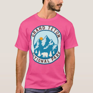 Camiseta parque nacional del gran tetón