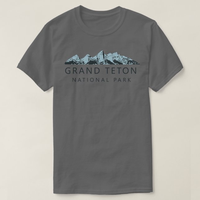 Camiseta Parque nacional del Gran Tetón 11 (Diseño del anverso)