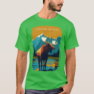 Camiseta Parque nacional del Gran Tetón 2