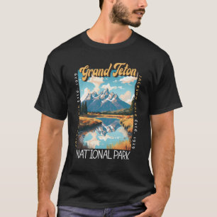 Camiseta Parque nacional del Gran Tetón en Jackson Hole