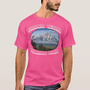 Camiseta Parque nacional del Gran Tetón Monta tela estadoun