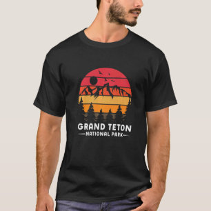 Camiseta Parque nacional del Gran Tetón Parque Nacional Sen