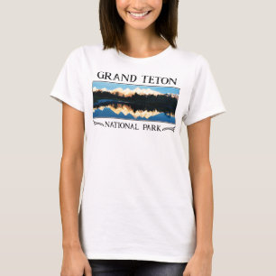 Camiseta Parque nacional del Gran Tetón Wyoming