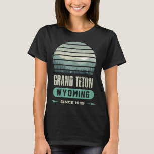 Camiseta Parque nacional del Gran Tetón Wyoming EE.UU.