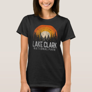 Camiseta Parque nacional del Lago Clark de los Estados Unid