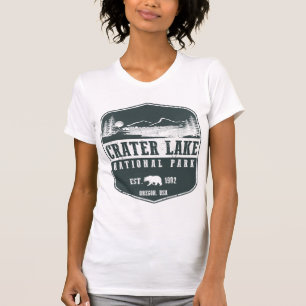 Camiseta Parque nacional del lago crater