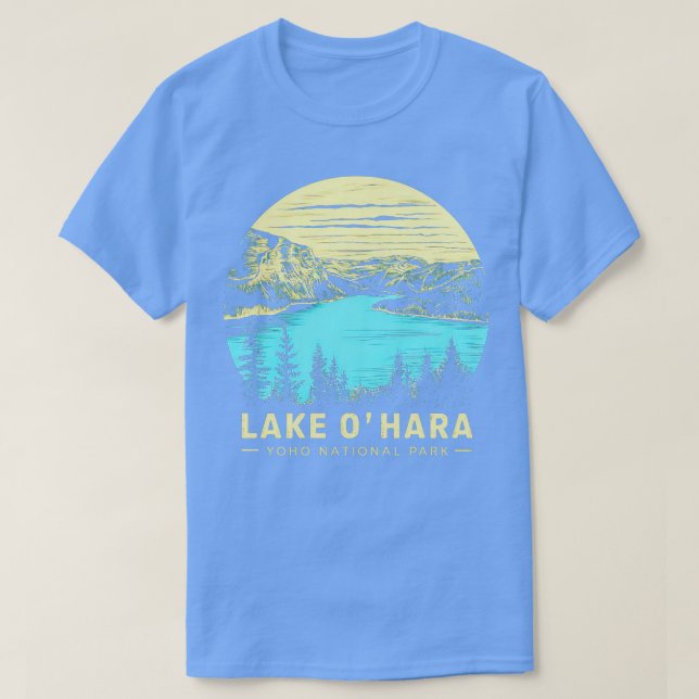 Camiseta Parque nacional del LAGO O HARA Yoho (Diseño del anverso)