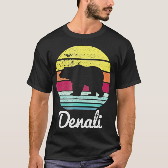 Camiseta Parque nacional del Monte Denali, Alaska Be (Anverso)